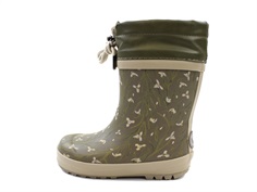 Wheat winter rubber boot snowdrops